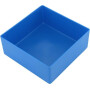 Bac bleu 108x108x45mm HÜNERSDORFF WE6223