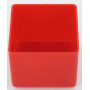 Bac rouge 54x54x45mm HÜNERSDORFF WE6221