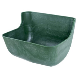 Feeding trough 12.5L Model 142 Black OK PLAST 162014207