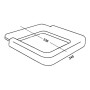 Bordure pour auge d'angle OK PLAST 1620100311