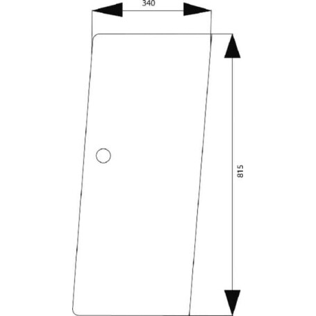 Vitre de porte UNIVERSEL 1989739C1N