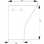 Vitre de porte UNIVERSEL 1989741C1N