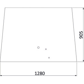 Pare-brise UNIVERSEL 3777602M2N