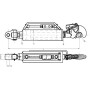 Barre de poussée hydraulique CBM 3PHGCA2VS
