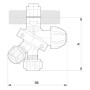 Porte-buse ARAG 4012035