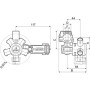 Porte-buse ARAG 4064T960
