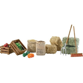 Cageots et sacs de grains miniature SCHLEICH 42105SCH