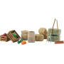 Cageots et sacs de grains miniature SCHLEICH 42105SCH