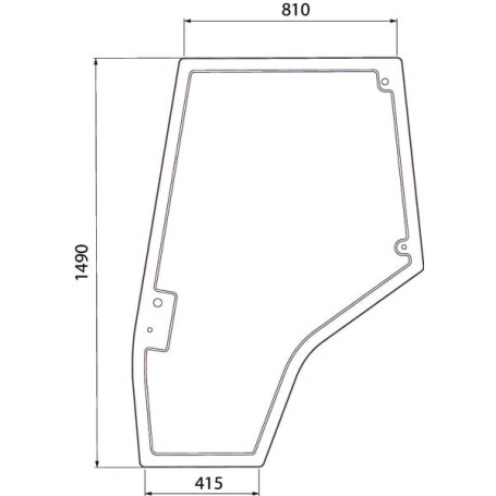 Vitre de porte UNIVERSEL 4272775M1N