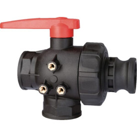 Rubinetto a sfera 1 1/2" 3 vie ARAG 45525116