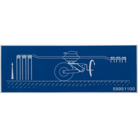 Pictogramme d'avertissement KUHN 59951100