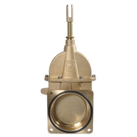 Schieber 6" m. Vierkantflansch MZ 6000072