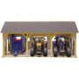 Hangar en bois miniature KIDS GLOBE 610340