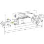Barre de poussée hydraulique avec amortisseur WALTERSCHEID 1207876