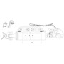 Barre de poussée hydraulique CBM 3PHGCA240332