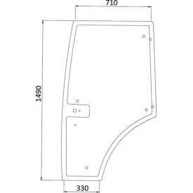 Vitre de porte UNIVERSEL 7700073325N