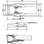 Charnière UNIVERSEL 770051KR