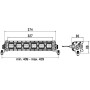 Barre d'éclairage HELLA 1GJ360001002