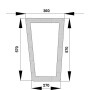 Pare-brise UNIVERSEL 816810040060N