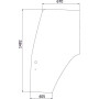 Vitre de portière UNIVERSEL 82000396KR