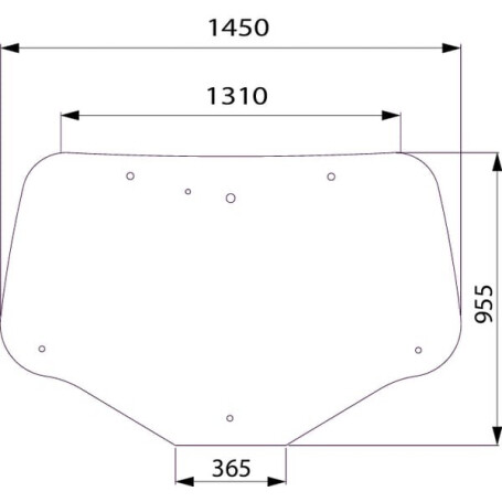 Vitre arrière UNIVERSEL 82030887KR