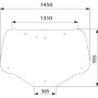 Vitre arrière UNIVERSEL 82030887KR