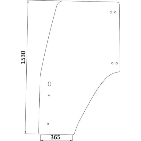 Vitre de portière UNIVERSEL 82036000KR
