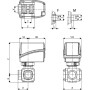 Vanne à bille ARAG 853L14A55