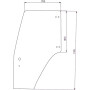 Vitre de porte UNIVERSEL 87302768N