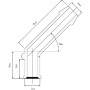 Coude de raccordement FTE A0375