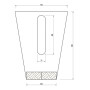 Grattoir UNIVERSEL AB957147CN