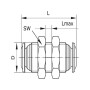 Raccord UNIVERSEL BHC10B