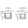 Bloc de retour DANFOSS KRVB003
