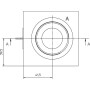 Bloc de retour DANFOSS KRVB004