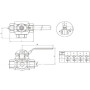Vanne UNIVERSEL BV3L34FSS