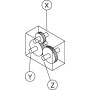 Boîtier de renvoi d'angle BONDIOLI/6PAVESI IMR1