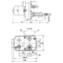 Moteur d'essuie-glace UNIVERSEL CA503121011