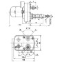 Moteur d'essuie-glace UNIVERSEL CA503121012