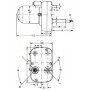 Moteur d'essuie-glace UNIVERSEL CA503121016