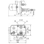 Moteur d'essuie-glace UNIVERSEL CA503402899