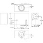 Boîtier en aluminium DANFOSS CP9122A12NCS