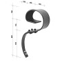 Dent de cultivateur ALPINA CP10065