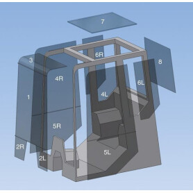 Vitre de porte UNIVERSEL D12918