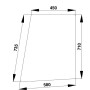 Vitre de porte UNIVERSEL D4003