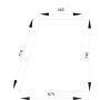 Vitre de porte UNIVERSEL D4012