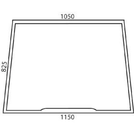 Pare-brise UNIVERSEL D6702A