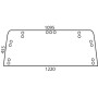 Lunette arrière UNIVERSEL D6794