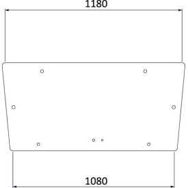 Vitre arrière UNIVERSEL D6908A