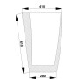 Pare-brise UNIVERSEL D7303