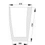Pare-brise UNIVERSEL D7304